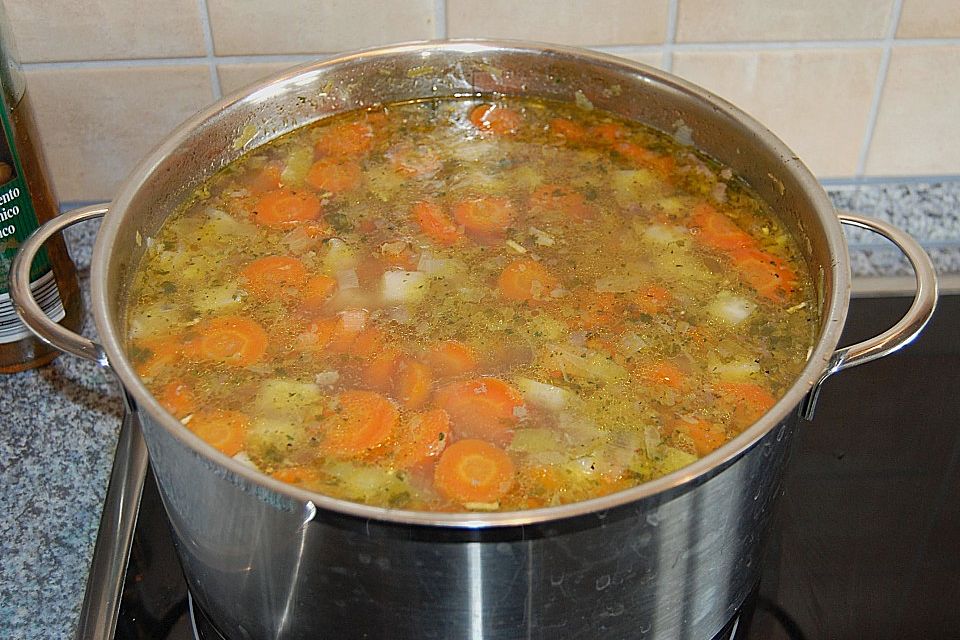 Kartoffel - Rindfleisch - Suppe