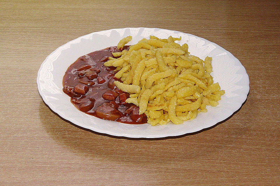 Leberkäsgulasch