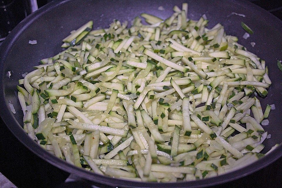 Reis - Zucchini Beilage