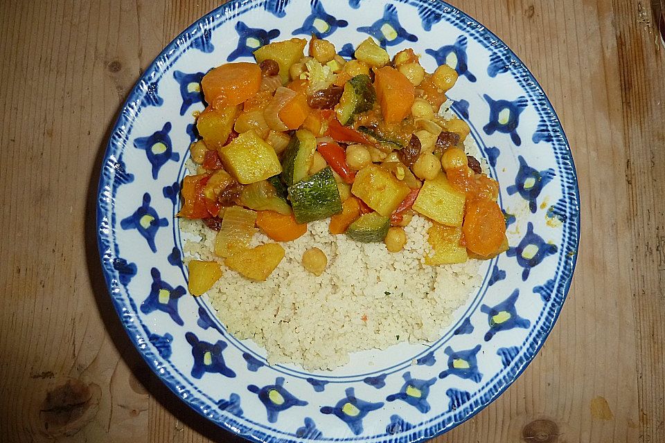 Couscous mit Gemüse