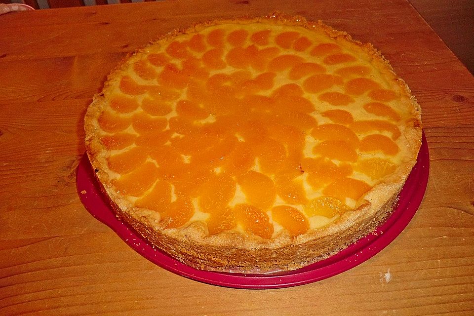 Schmand-Pudding-Mandarinen-Torte