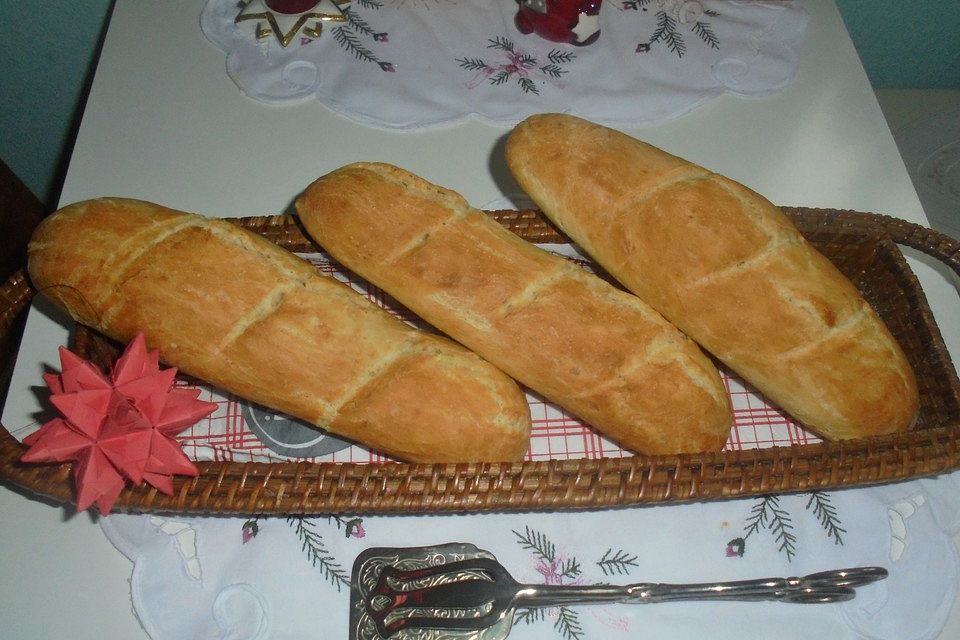 Baguettebrötchen