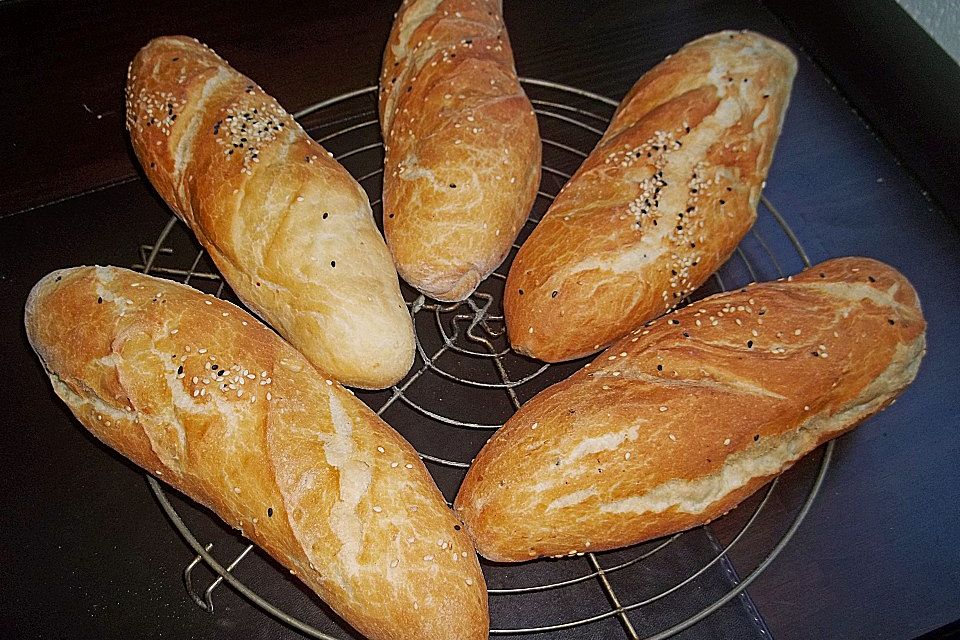 Baguettebrötchen