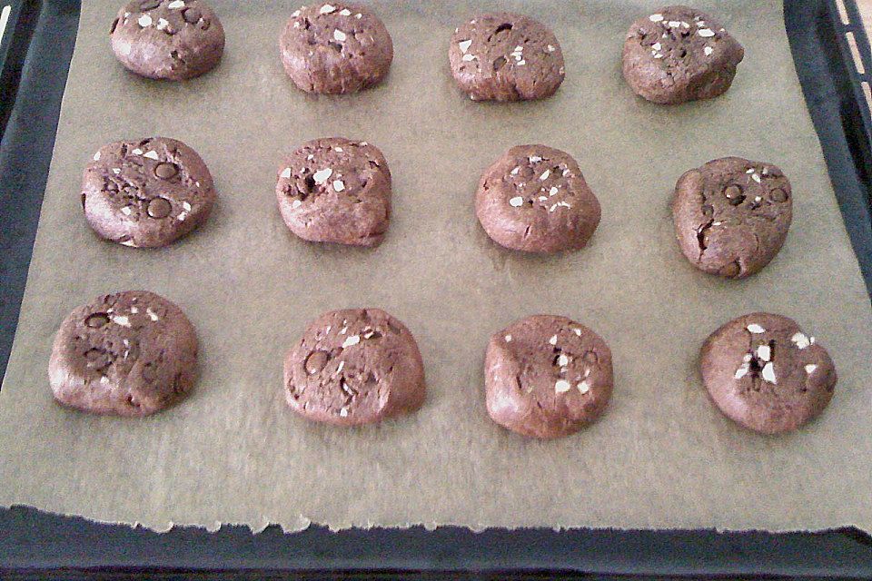 Vegane Schoko Cookies