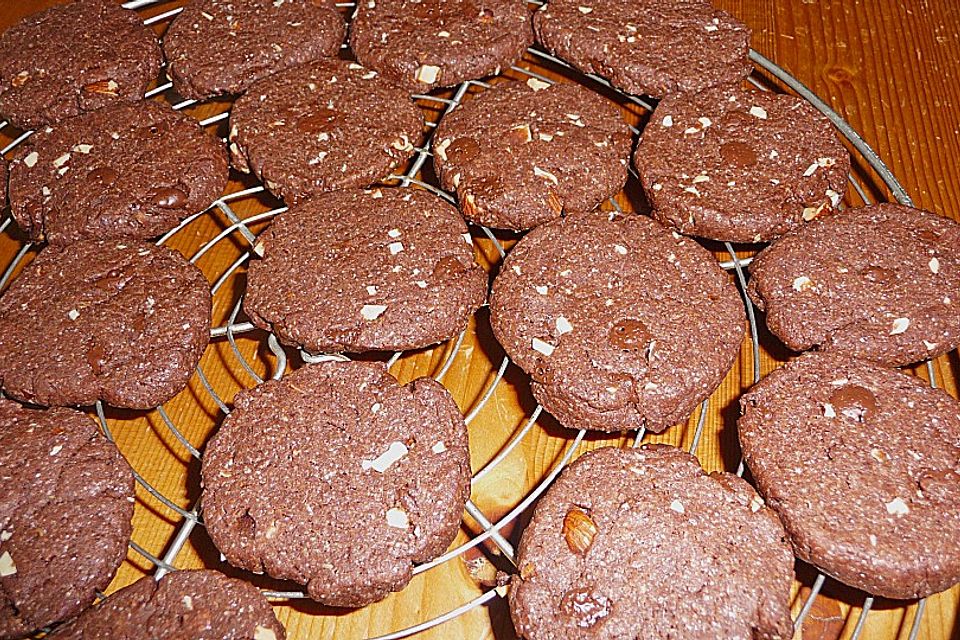 Vegane Schoko Cookies