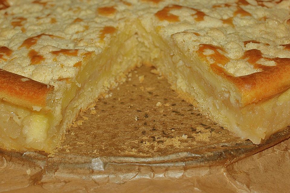 Apfel - Sauerrahmkuchen