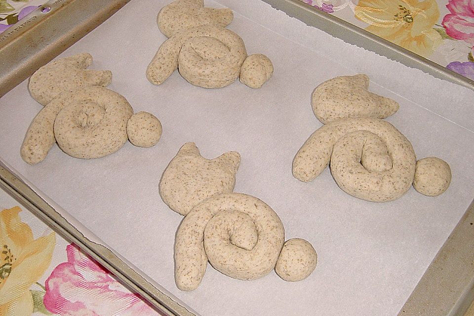 Hasen - Brötchen