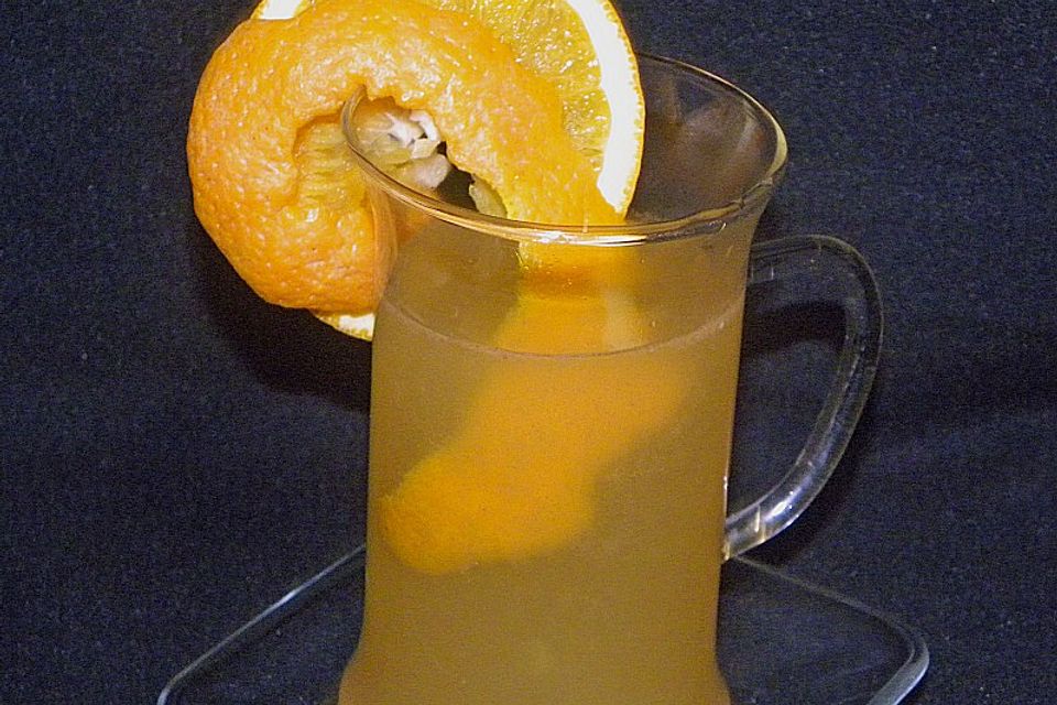 Orangen-Gewürz-Sirup