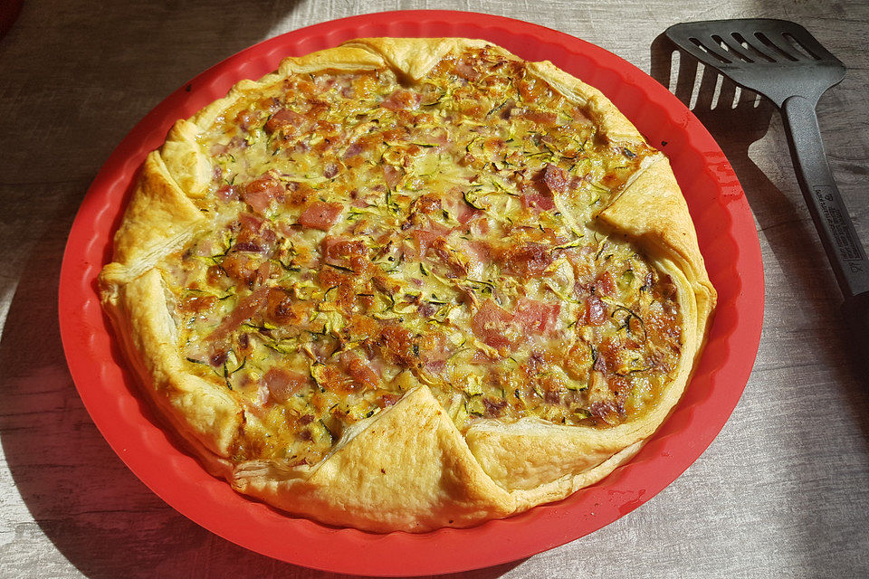 Maxis Zucchini - Zwiebel Tarte