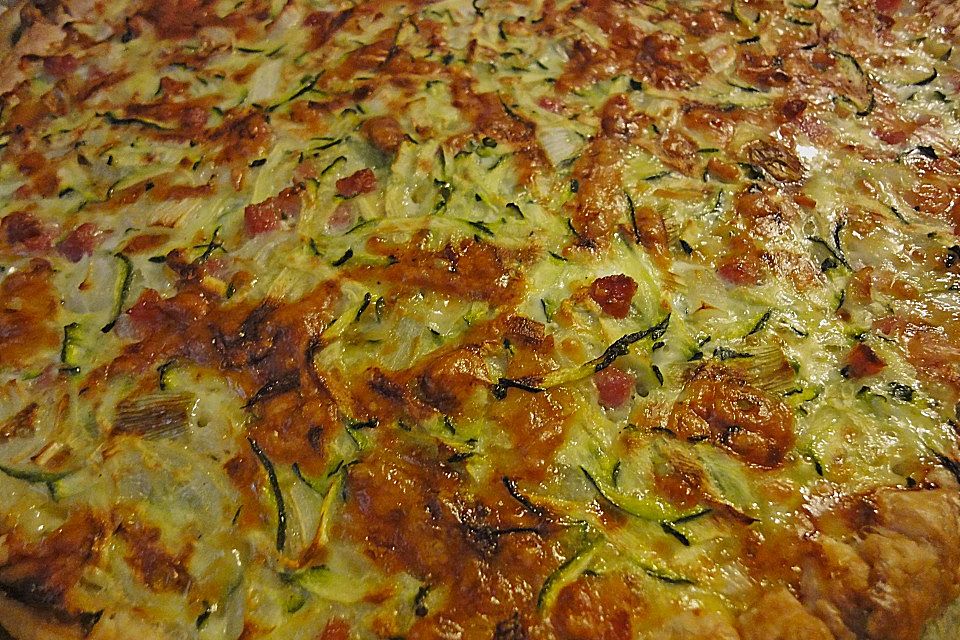 Maxis Zucchini - Zwiebel Tarte