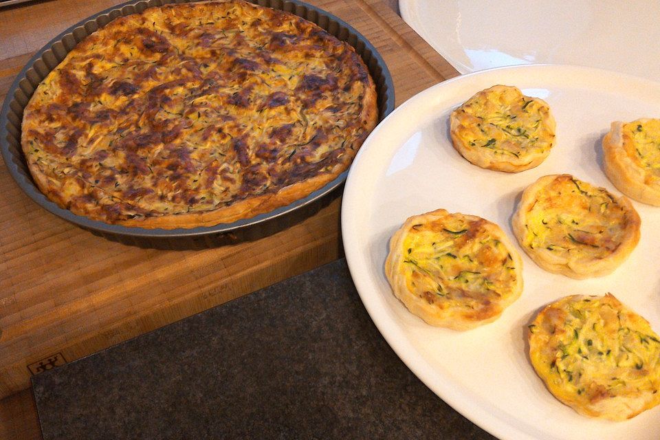 Maxis Zucchini - Zwiebel Tarte