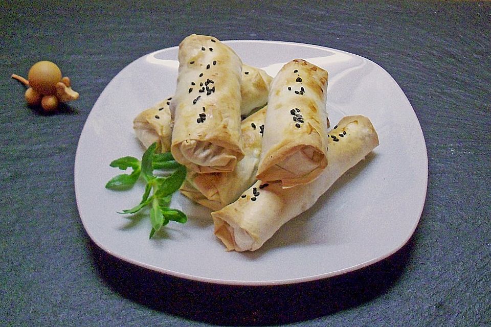 Börek mit Schafskäse - Olivenfüllung