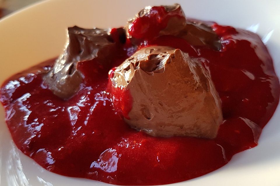 Vegane Mousse au chocolat