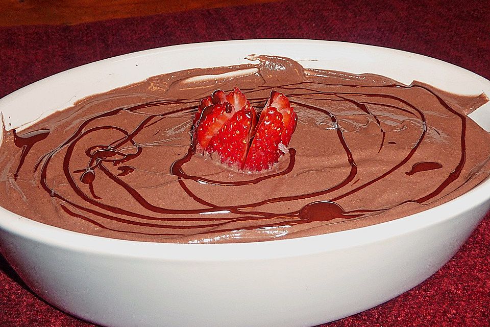 Vegane Mousse au chocolat