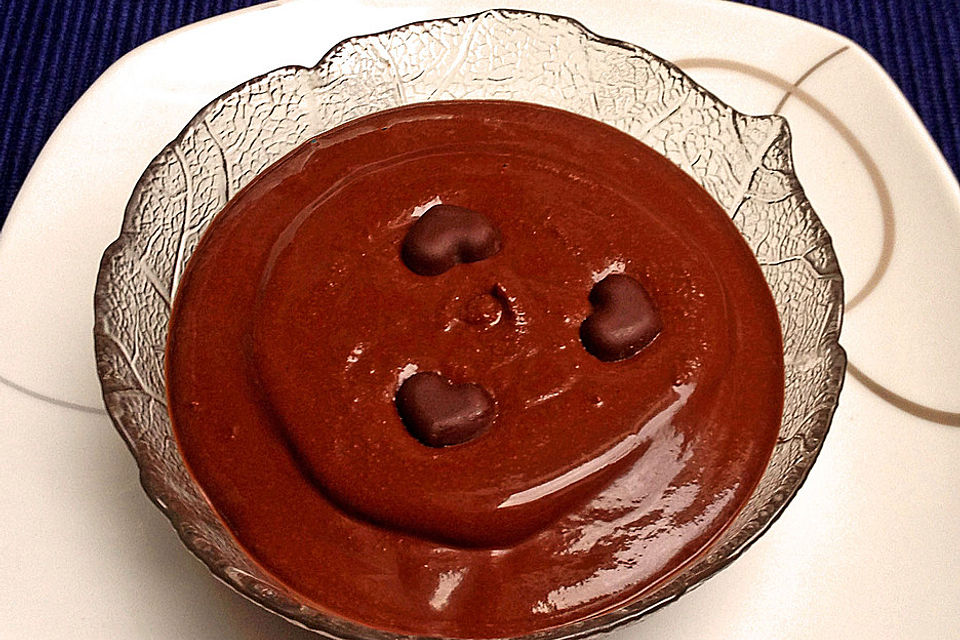 Vegane Mousse au chocolat