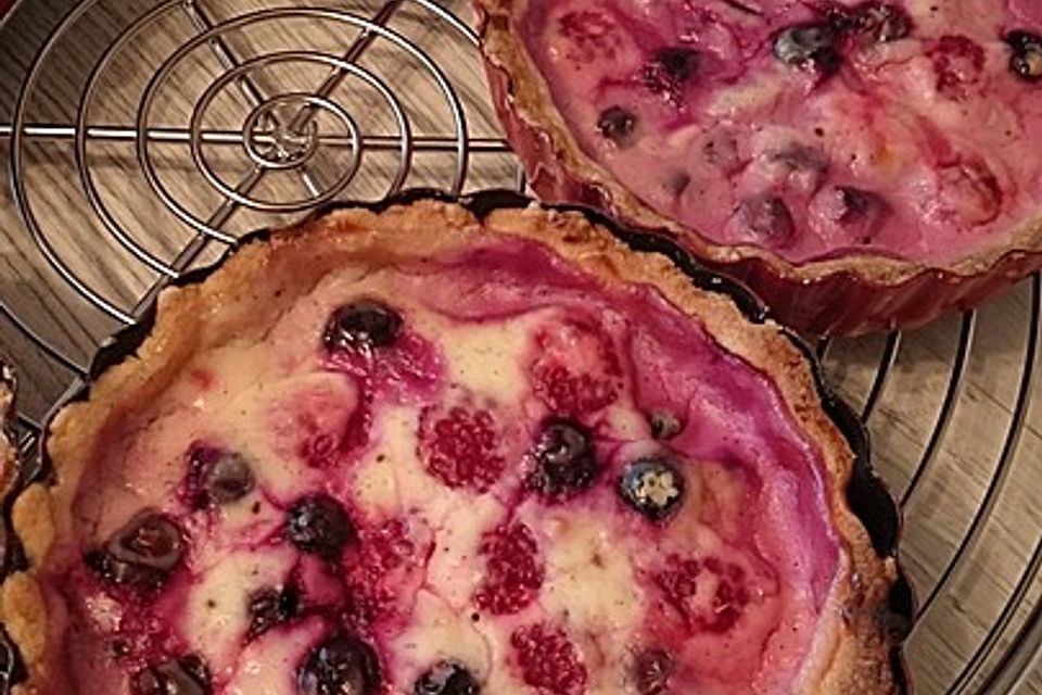 Fruchtige Käsekuchen - Tartelettes