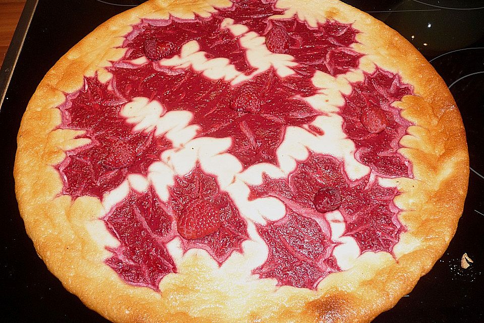 Himbeertarte mit Vanillecreme