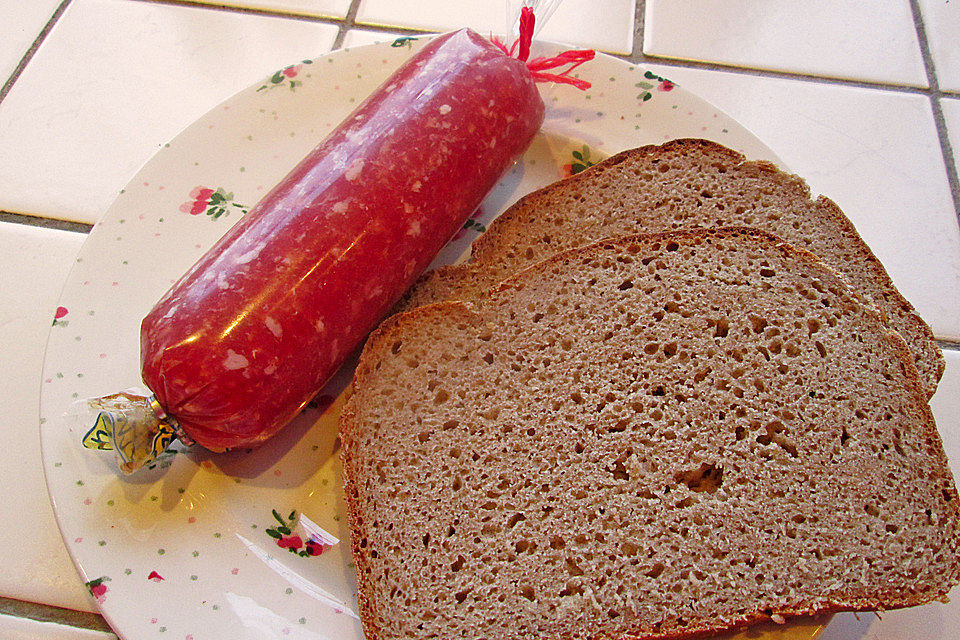 Bauernbrot mit Sauerteig