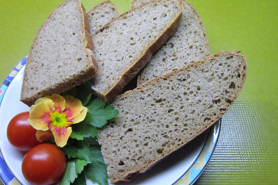 Bauernbrot mit Sauerteig