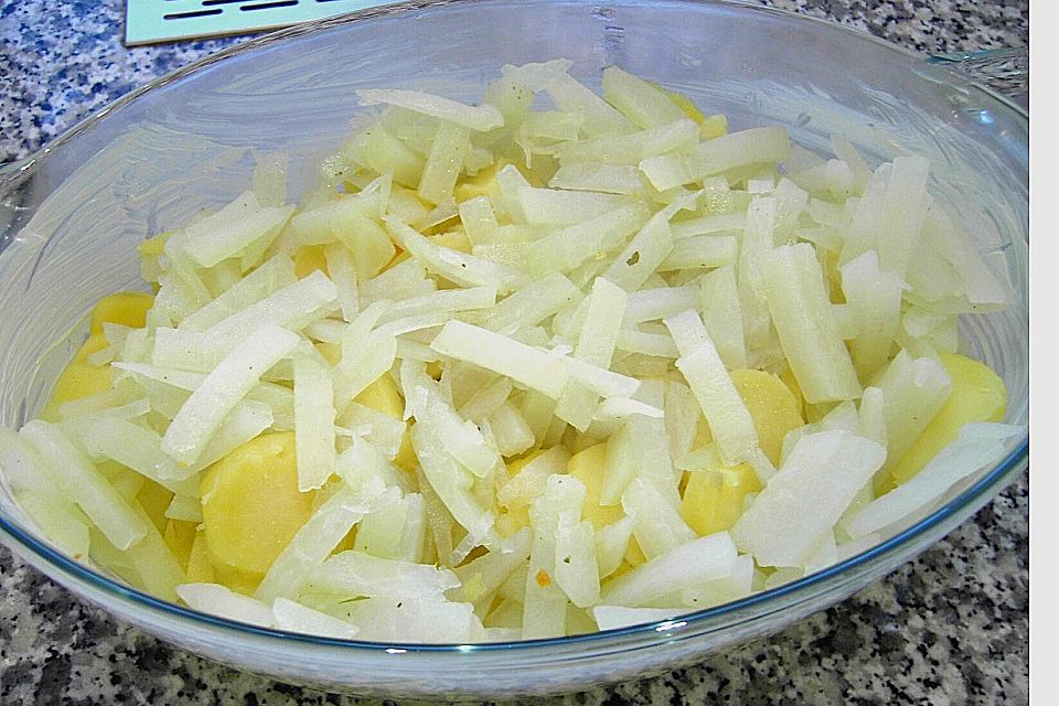 Béchamelkartoffeln mit Kohlrabi