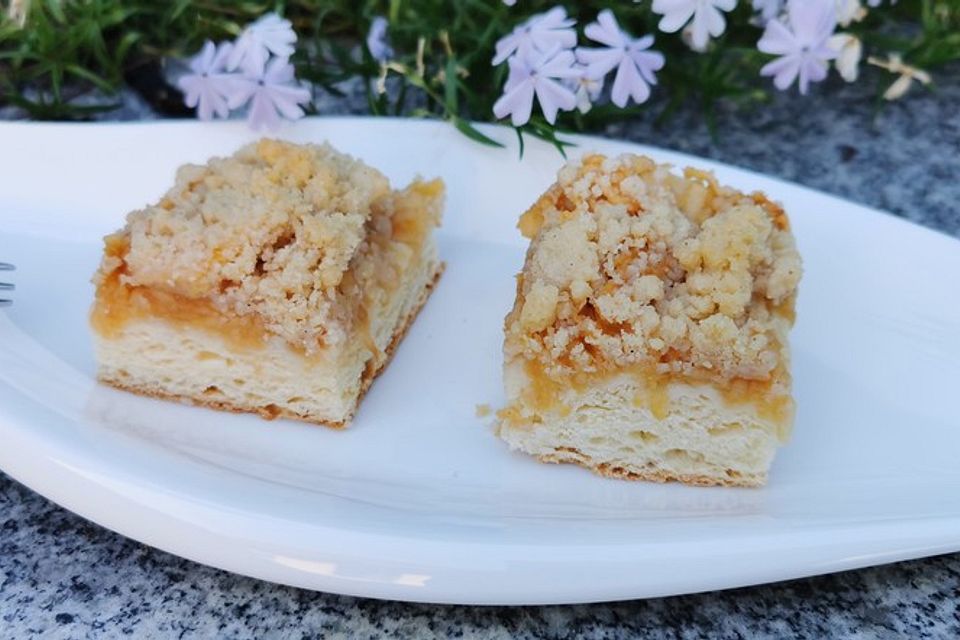 Apfel - Streuselkuchen vom Blech