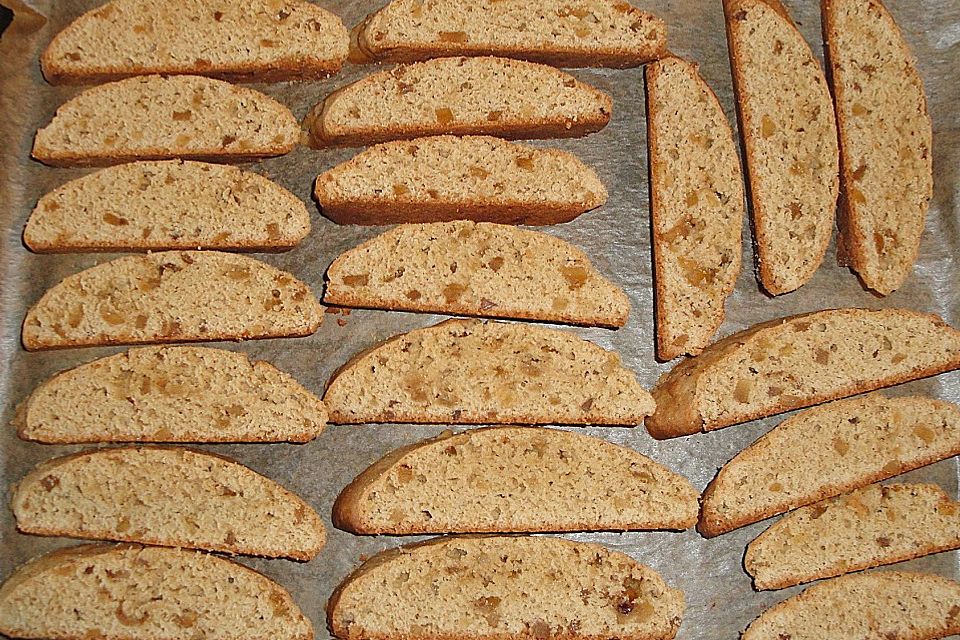 Biscotti mit Ingwer