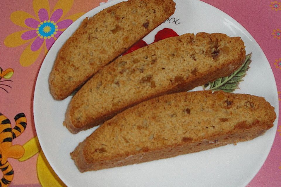 Biscotti mit Ingwer