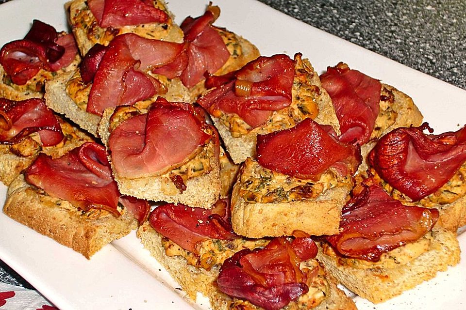 Bacon-Tomaten-Frischkäsehäppchen