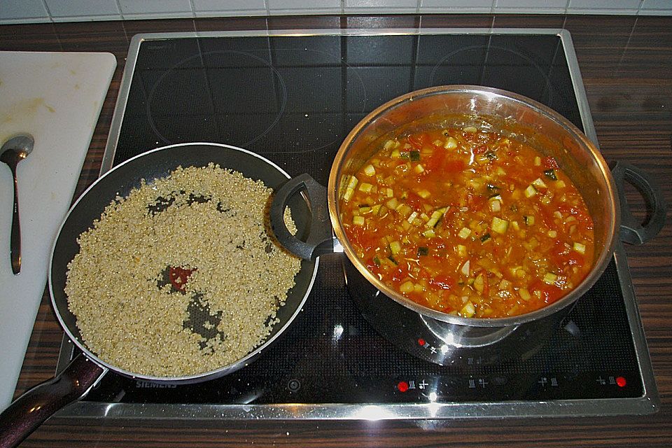 Tomaten - Quinoa Chutney