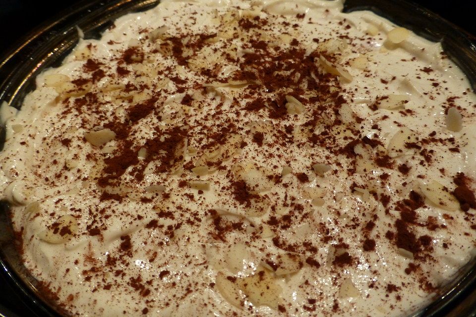 Honigkuchen - Tiramisu mit Punschkirschen