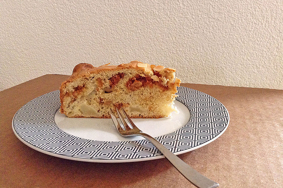 Birnen - Amarettini Kuchen