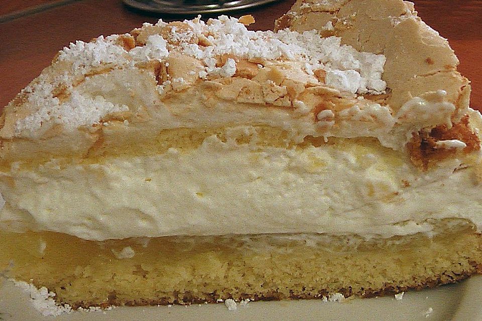 Apfel - Baiser - Torte