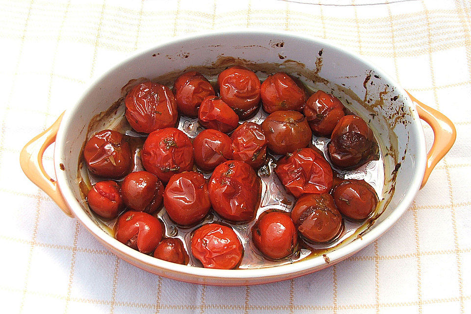 Geschmorte Balsamico - Tomaten