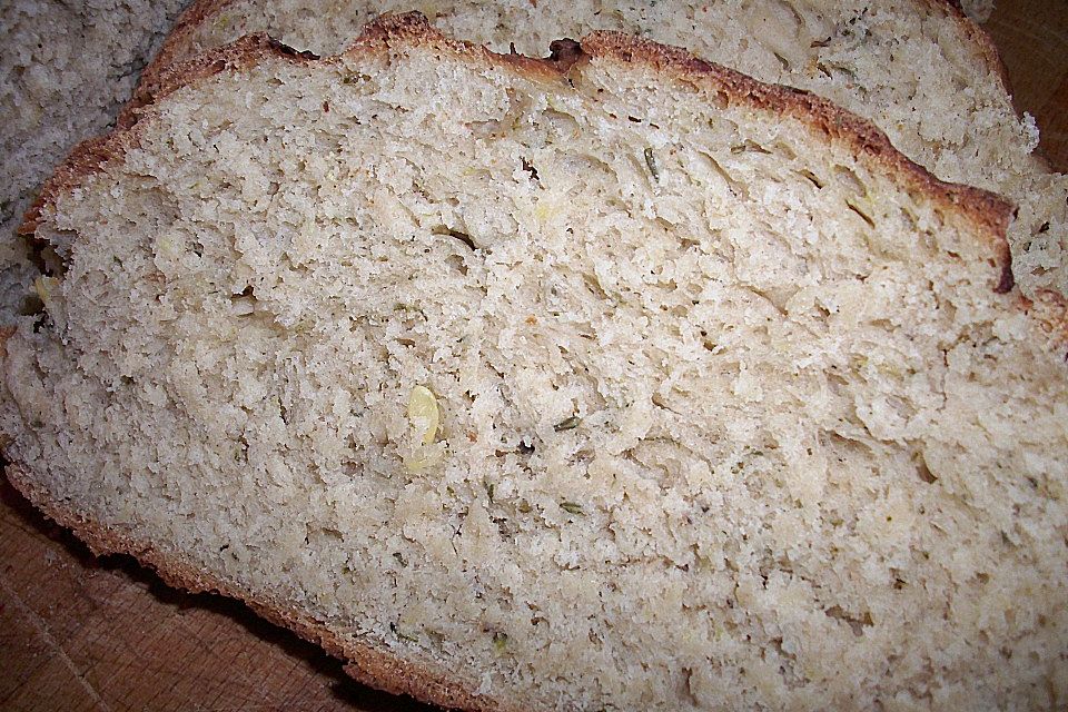 Zucchini - Thymian - Brot