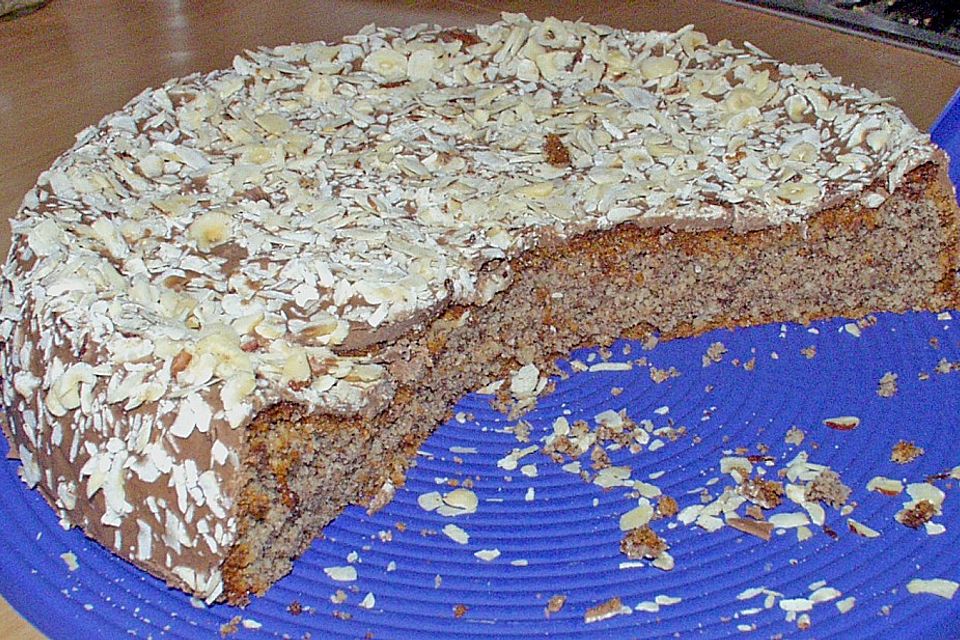 Nusskuchen ohne Mehl