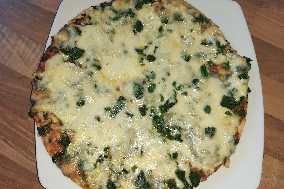 Spinat - Pizza