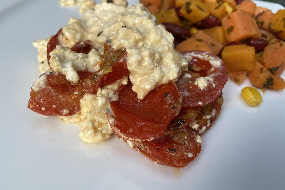 Gebackener Feta mit Tomaten