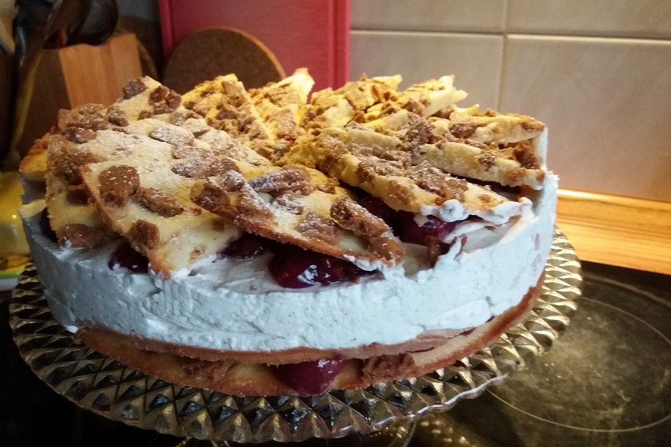 Spekulatius - Kirsch - Torte