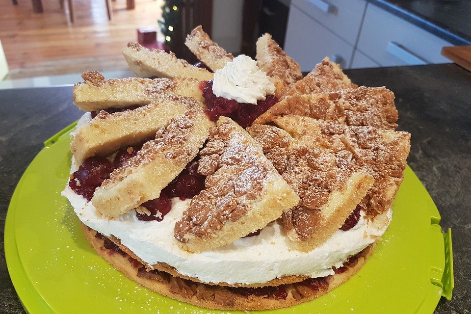 Spekulatius - Kirsch - Torte