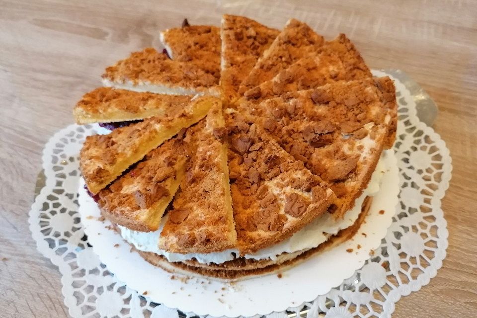 Spekulatius - Kirsch - Torte