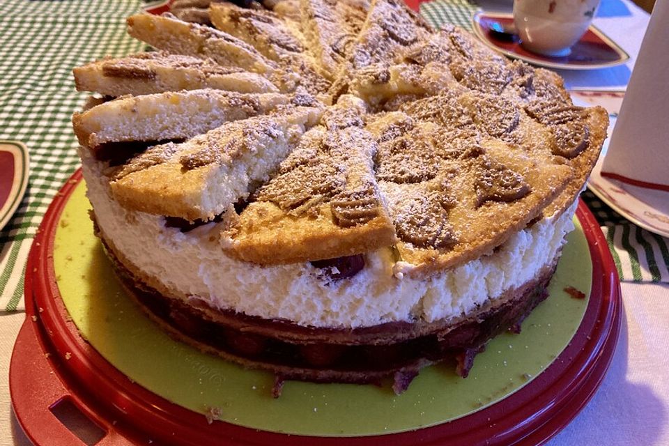 Spekulatius - Kirsch - Torte