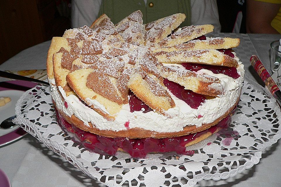 Spekulatius - Kirsch - Torte