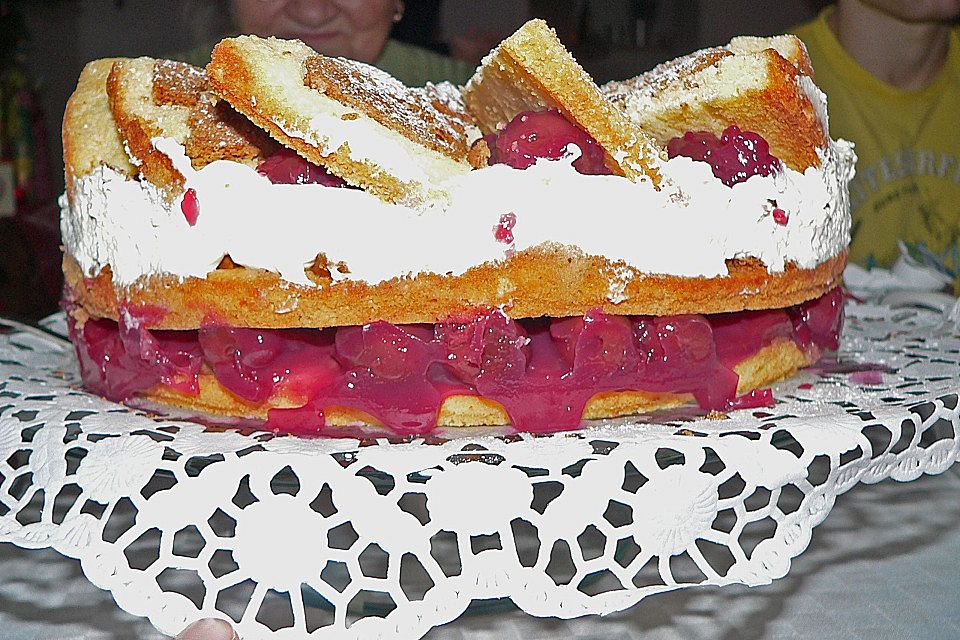 Spekulatius - Kirsch - Torte