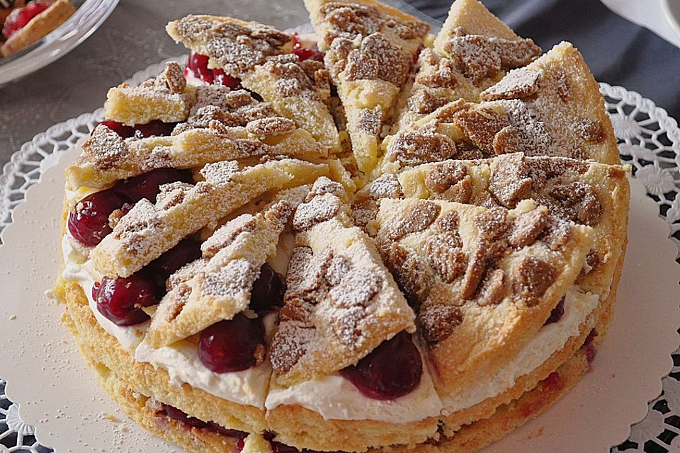 Spekulatius - Kirsch - Torte