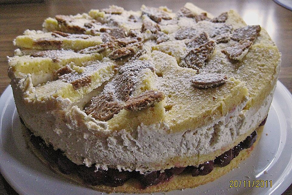 Spekulatius - Kirsch - Torte