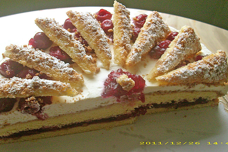 Spekulatius - Kirsch - Torte