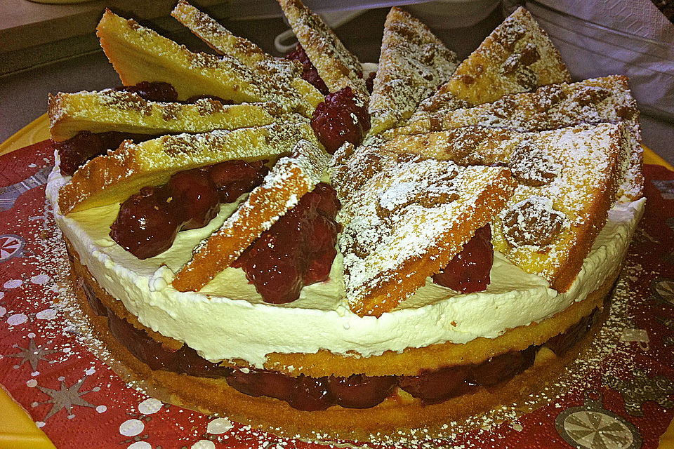 Spekulatius - Kirsch - Torte