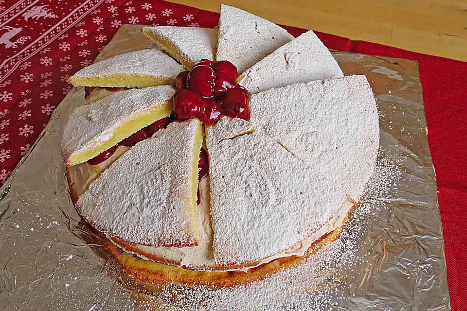 Spekulatius - Kirsch - Torte