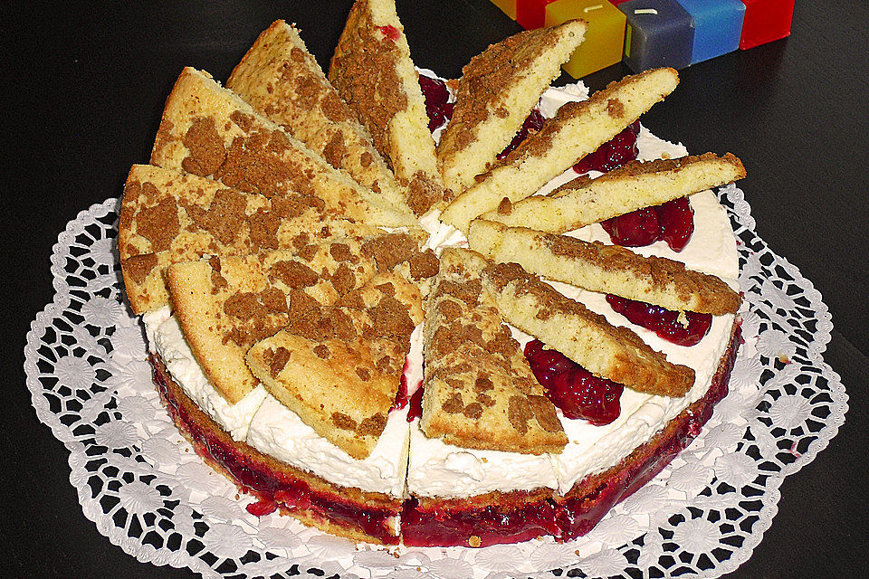 Spekulatius - Kirsch - Torte