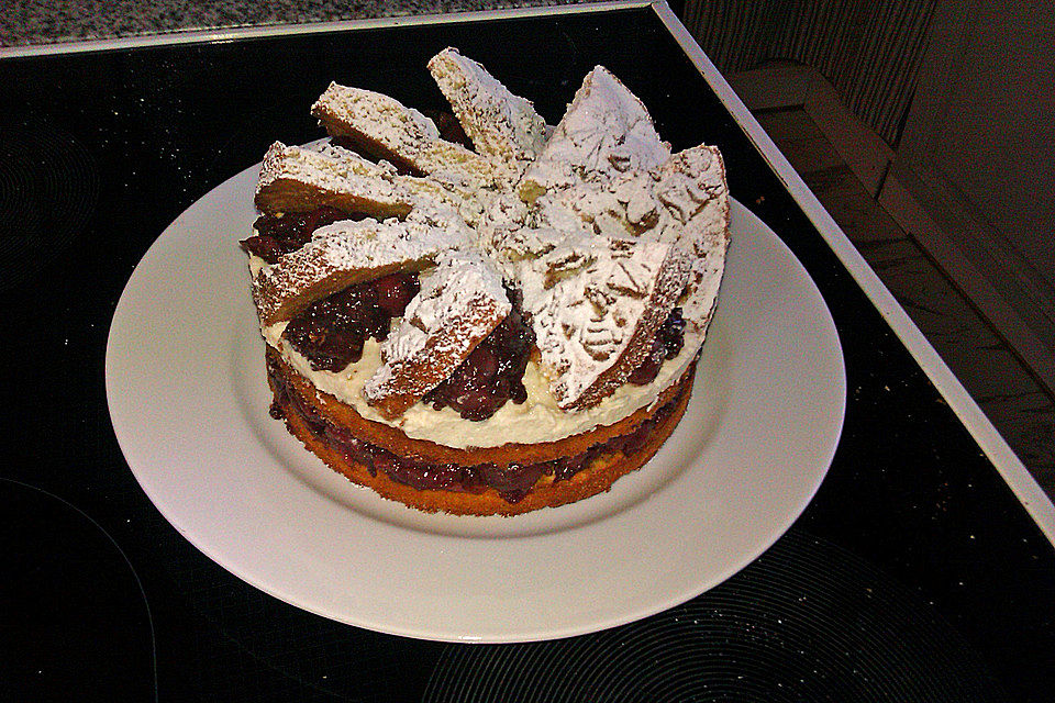 Spekulatius - Kirsch - Torte